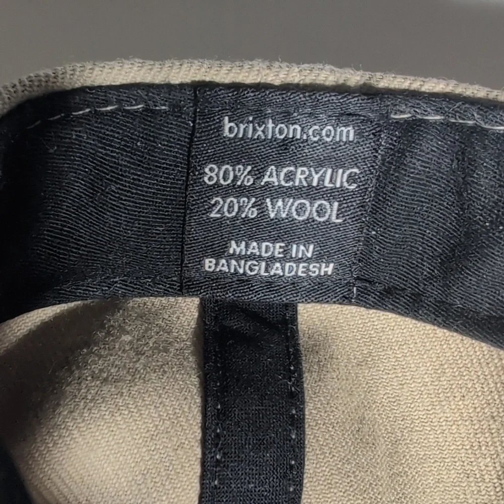 Brixton Supply Snapback Hat Adjustable